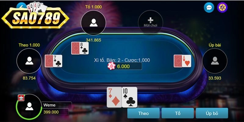 Thành viên cần nắm rõ luật chơi xì tố và quy tắc tố